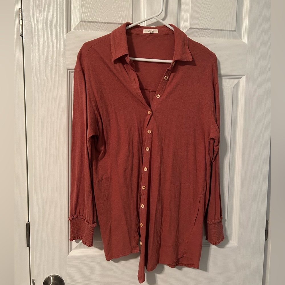 Easel Button-Up Shirt - Picture 2 of 8